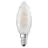 Ledvance Classic LED E14 Kaars Filament Mat 3.4W 470lm - 940 Cool white | Beste Kleurweergave - Dimbaar - Vervangt 40W