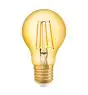 Osram Vintage 1906 LED E27 Peer Filament Goud 7.5W 950lm - 825 Zeer Warm Wit | Vervangt 60W