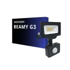 Noxion LED Breedstraler Beamy G3 10W 1100lm 100D - 830 Warm Wit | IP65 - Bewegings- En Lichtsensor - Symmetrisch